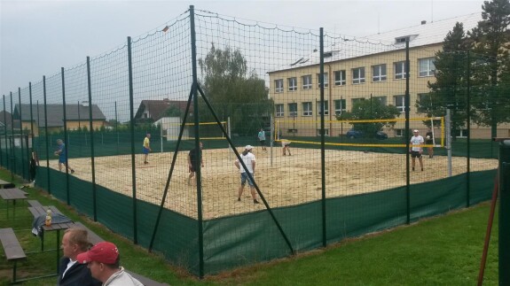 Turnaj v plážovém volejbale se u nás uskutečnil poprvé