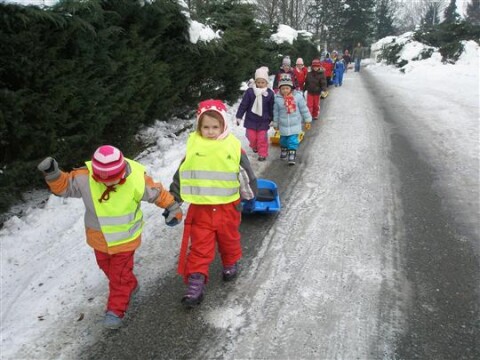 Na saních a na bobech